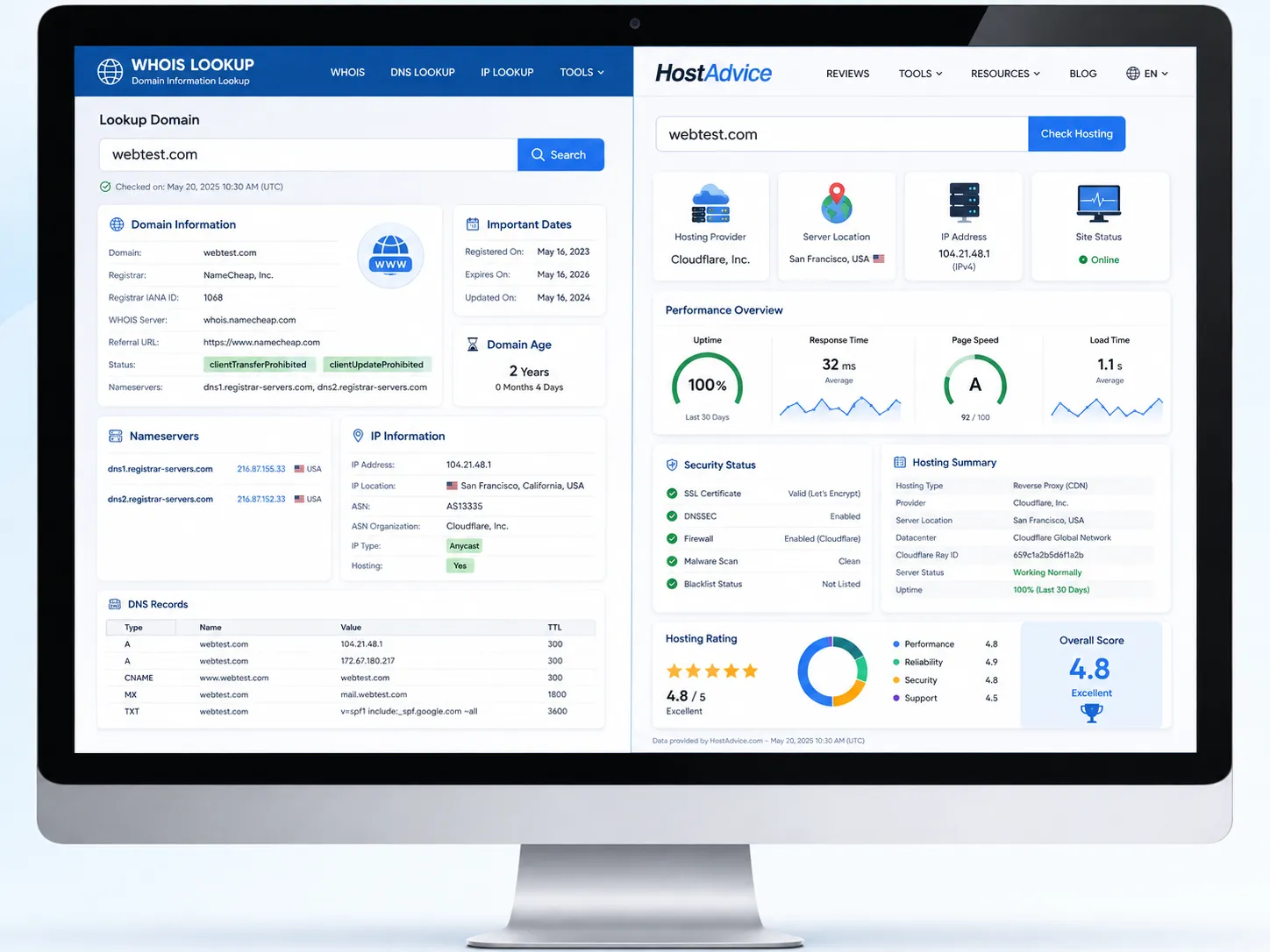 Phân tích cách kiểm tra hosting khi website ẩn sau Cloudflare