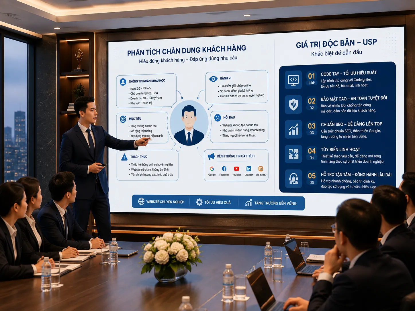 Kỹ năng thuyết trình sản phẩm chuyên nghiệp