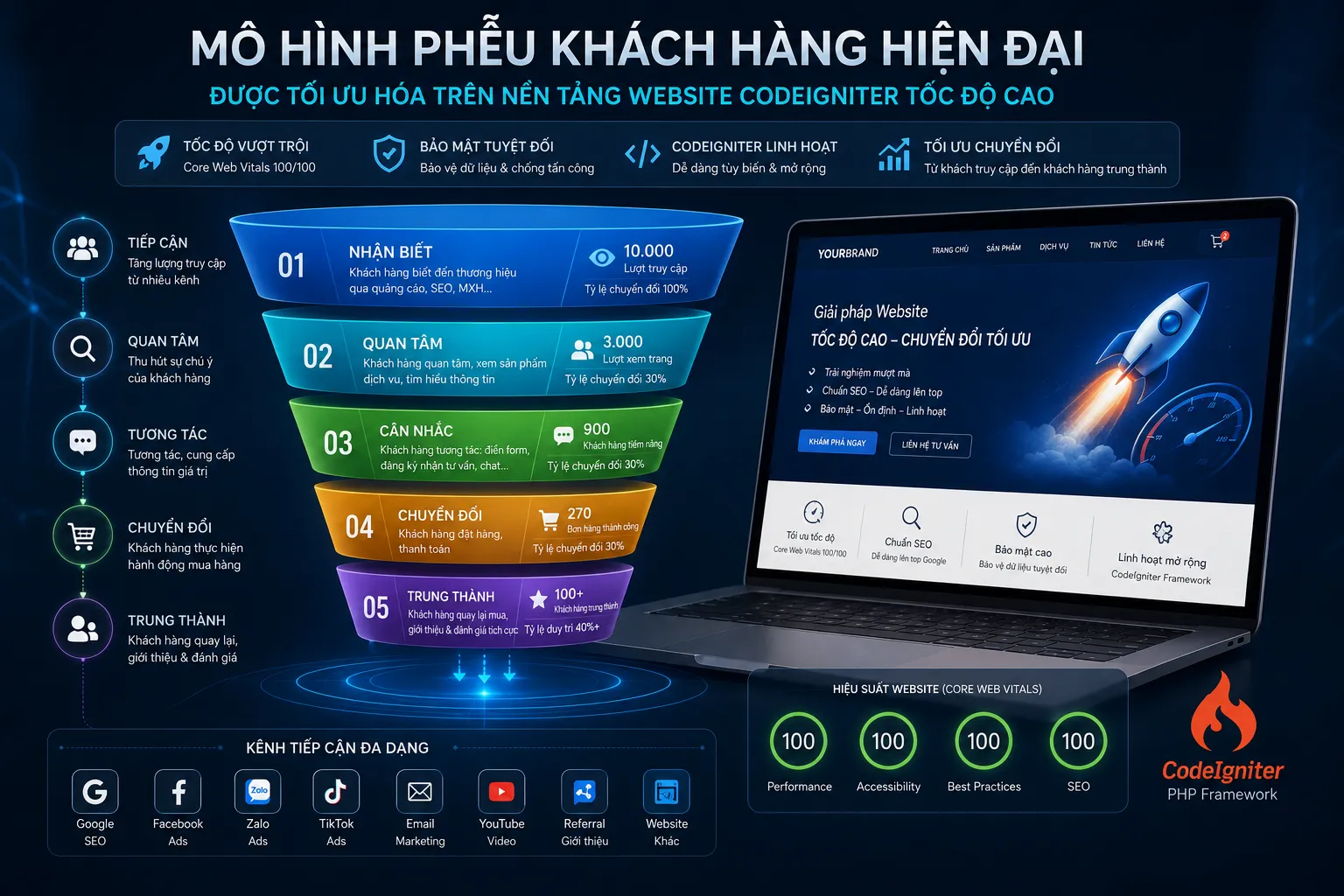 Quản lý phễu khách hàng để tối ưu hiệu suất bán hàng