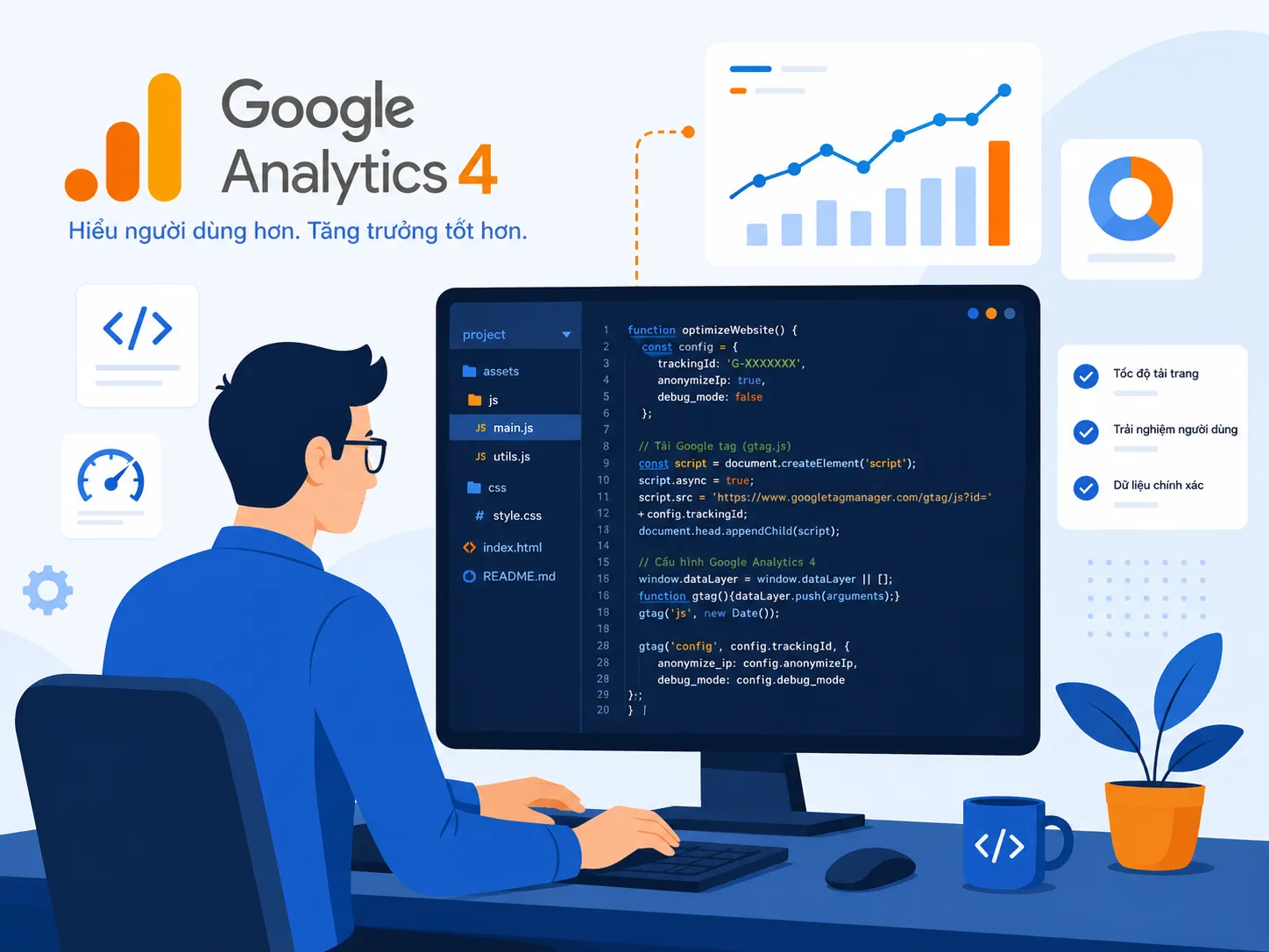 Cách Cài Google Analytics (GA4) Chi Tiết Từ A Đến Z Cho Mọi Website