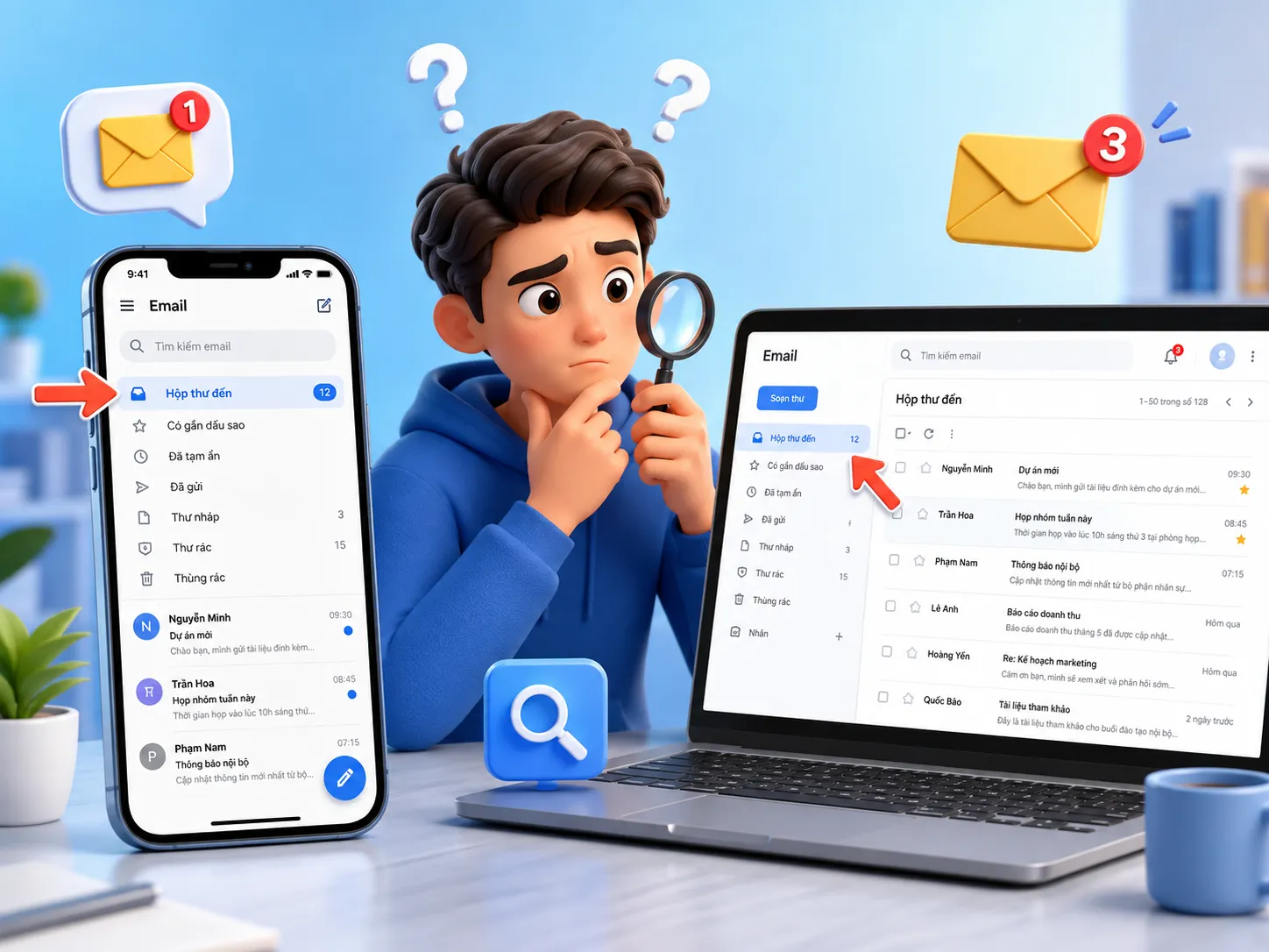 Hộp Thư Email Ở Đâu? Cách Tìm Và Quản Lý Thư Đến Cực Dễ