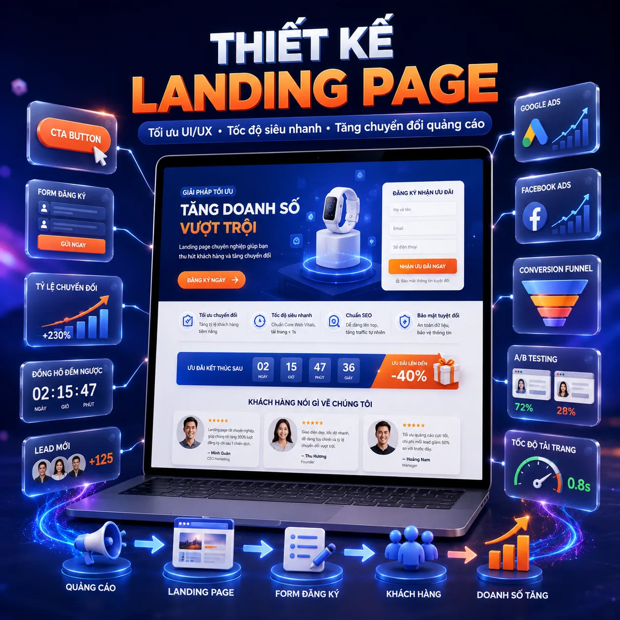 Thiết kế website Landing Page